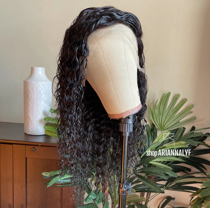 Transparent Lace Front Wig - Pineapple Wave