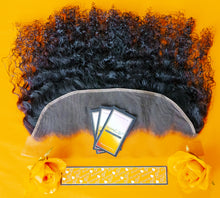 Load image into Gallery viewer, Malaysian 13x4 Lace Frontals -Kinky Curly