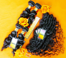 Load image into Gallery viewer, Malaysian 4 Bundles + 13x4 Lace Frontal Deals - Deep Wave