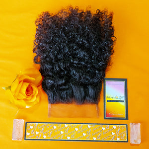 Malaysian 4x4 Lace Closures - Kinky Curly