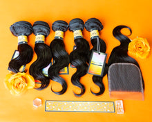 Load image into Gallery viewer, Malaysian 5 Bundles + 4x4 Closure Deals - Body Wave
