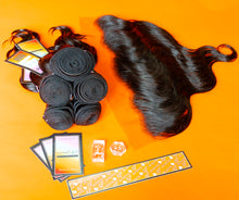 Load image into Gallery viewer, Malaysian 5 Bundles + 13x4 Lace Frontal Deals - Body Wave