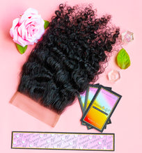 Load image into Gallery viewer, Peruvian Mink 4x4 Closures (Light Brown Lace) - Kinky Curly