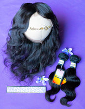 Load image into Gallery viewer, RAW 2 Bundles + 360 Frontal Deals (Light Brown Lace) - Body Wave